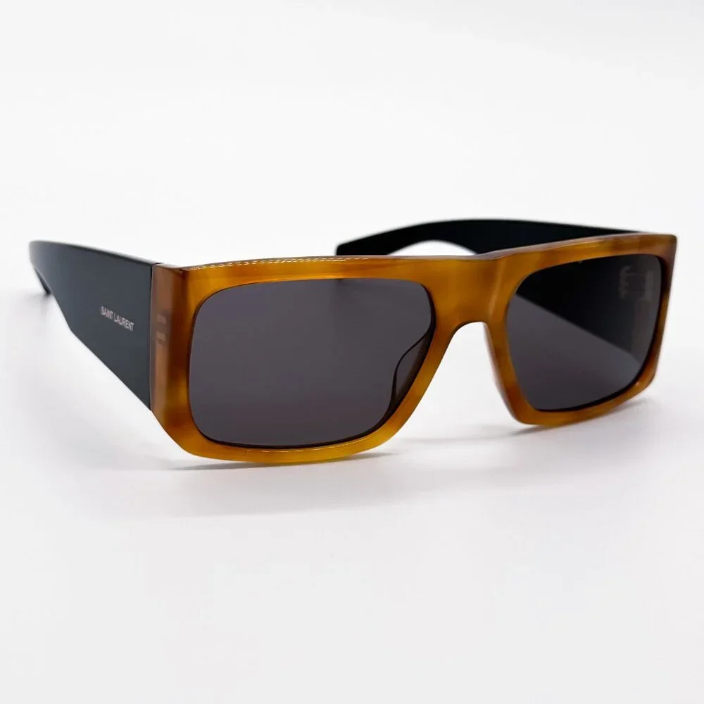 NEW SAINT LAURENT SL635 ACETA 005 SUNGLASSES UNISEX HAVANA SL635 005 SUNGLASSES
